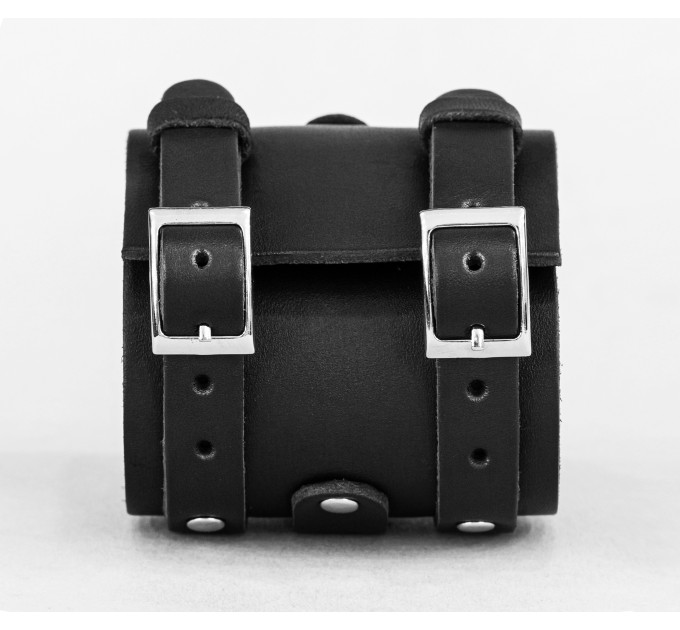 Leather cuff bracelet for men or women, code 6711