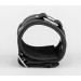 Leather cuff bracelet for men or women, code 6711