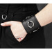 Leather cuff bracelet for men or women, code 6712