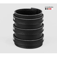 Leather cuff bracelet for men or women, code 6715st