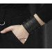 Leather cuff bracelet for men or women, code 6715st