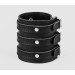 Leather cuff bracelet for men or women, code 6715st