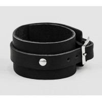 Leather cuff bracelet for men or women, code 6716