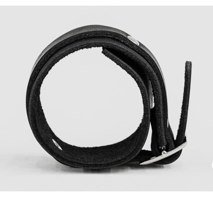 Leather cuff bracelet for men or women, code 6716