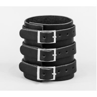 Leather cuff bracelet for men or women, code 6718