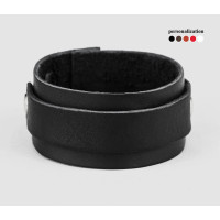 Leather cuff bracelet for men or women, code 6720