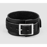 Leather cuff bracelet for men or women, code 6720