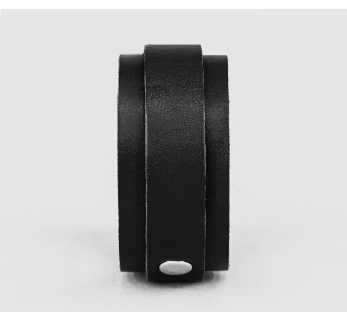 Leather cuff bracelet for men or women, code 6720