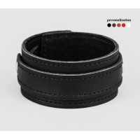 Leather cuff bracelet for men or women, code 6720st