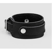 Leather cuff bracelet for men or women, code 6720st