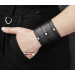 Leather cuff bracelet for men or women, code 6740