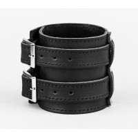 Leather cuff bracelet for men or women, code 6740st