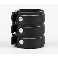 Leather cuff bracelet for men or women, code 6800