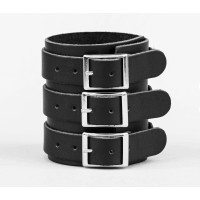 Leather cuff bracelet for men or women, code 6800