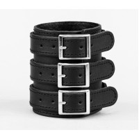 Leather cuff bracelet for men or women, code 6800st