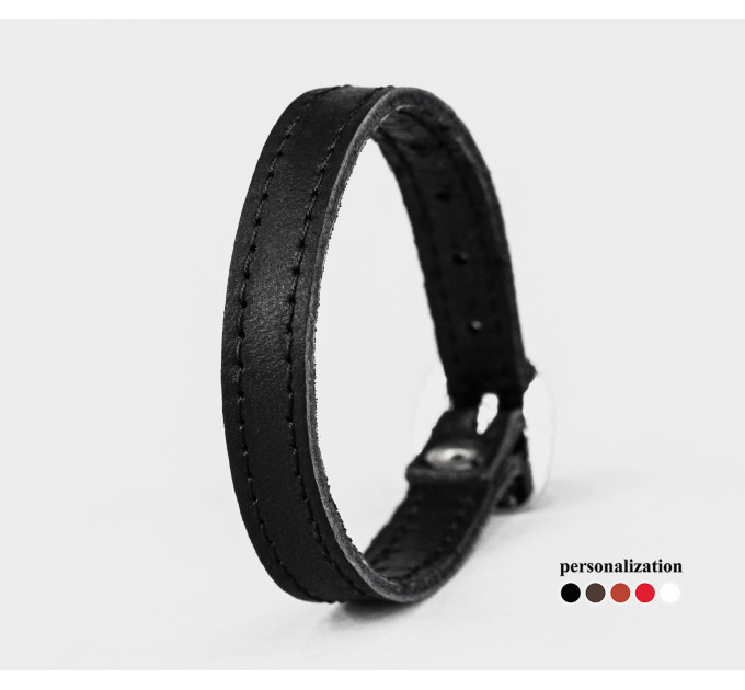 Leather bracelet for men or women, code 6900st