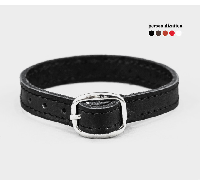 Leather bracelet for men or women, code 6900st