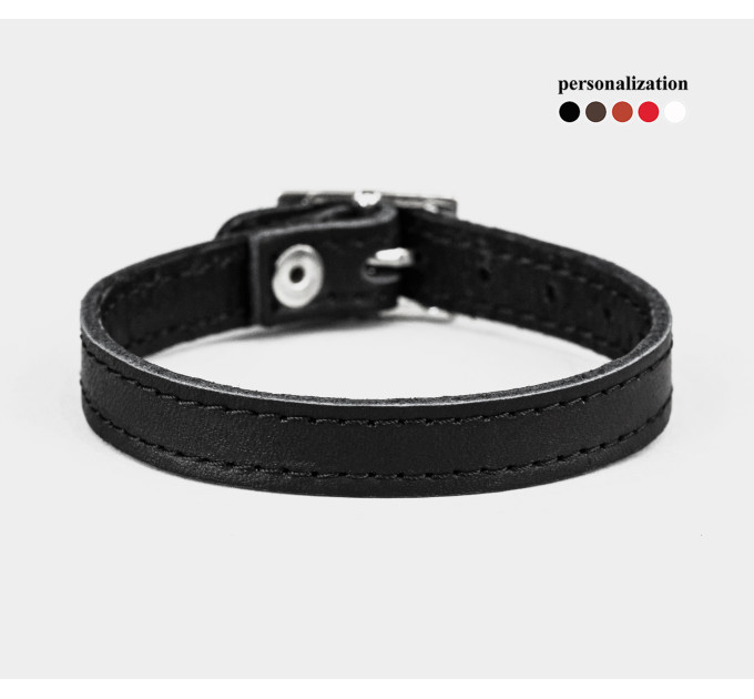 Leather bracelet for men or women, code 6902st
