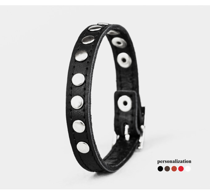 Leather bracelet for men or women, code 6903st