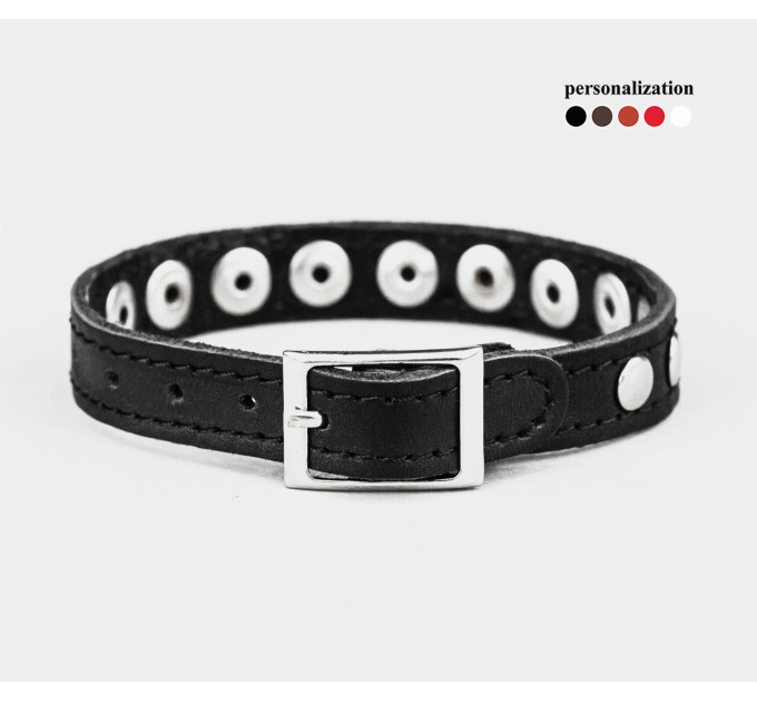 Leather bracelet for men or women, code 6903st