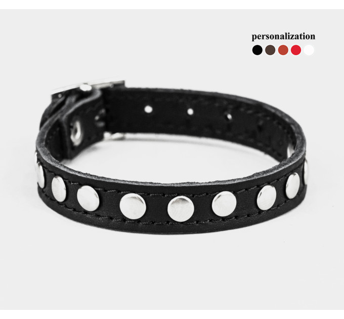 Leather bracelet for men or women, code 6903st