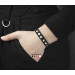 Leather bracelet for men or women, code 6903st