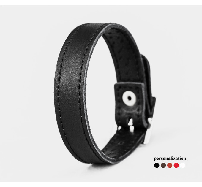 Leather bracelet for men or women, code 6904st