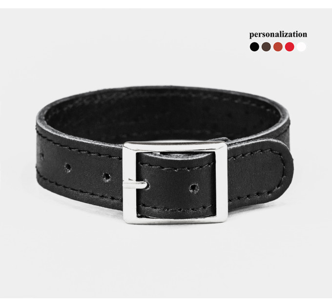 Leather bracelet for men or women, code 6904st