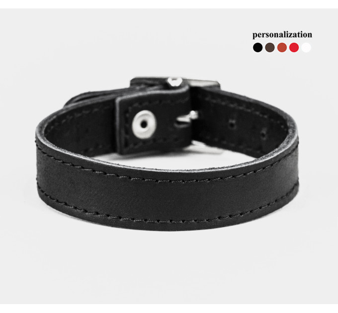 Leather bracelet for men or women, code 6904st