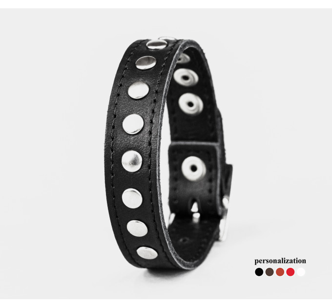 Leather bracelet for men or women, code 6905st
