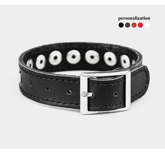 Leather bracelet for men or women, code 6905st