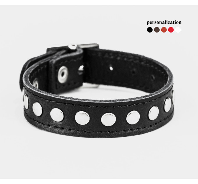 Leather bracelet for men or women, code 6905st