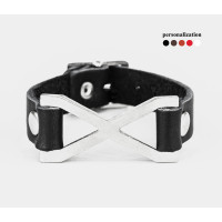 Leather bracelet for men or women, code 6947