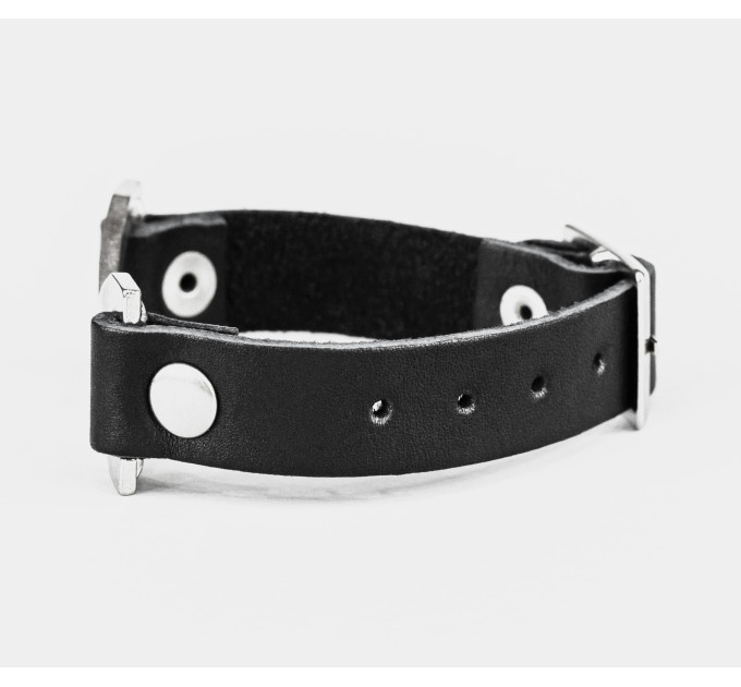 Leather bracelet for men or women, code 6947