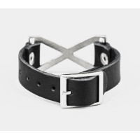 Leather bracelet for men or women, code 6947