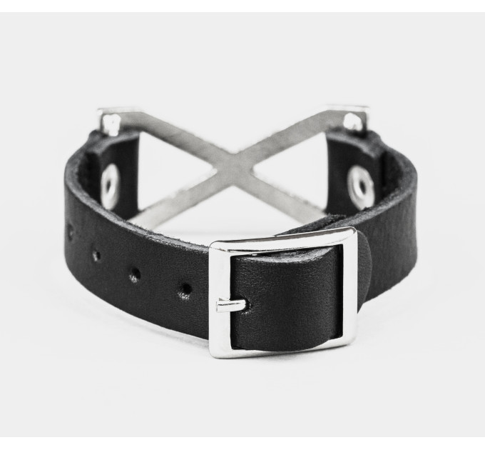 Leather bracelet for men or women, code 6947