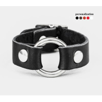 Leather bracelet for men or women, code 6948