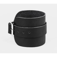 Leather cuff bracelet for men or women, code 8010