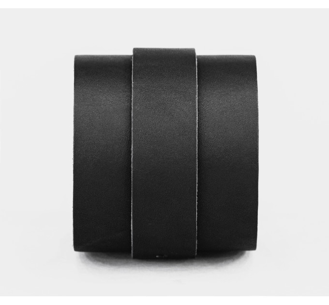 Leather cuff bracelet for men or women, code 8010