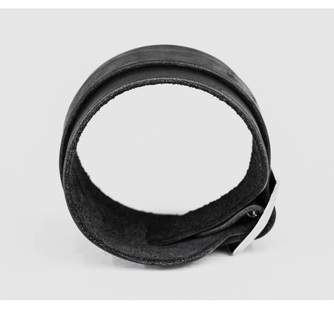 Leather cuff bracelet for men or women, code 8010