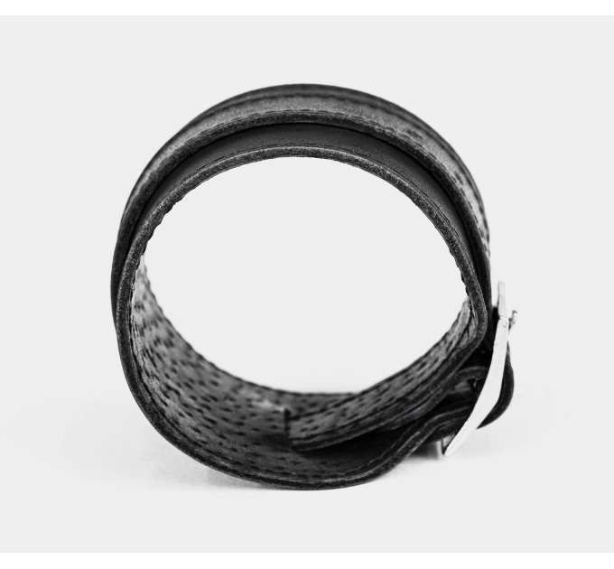 Leather cuff bracelet for men or women, code 8010st