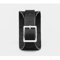 Leather cuff bracelet for men or women, code 8020