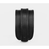 Leather cuff bracelet for men or women, code 8020st