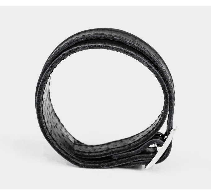Leather cuff bracelet for men or women, code 8020st