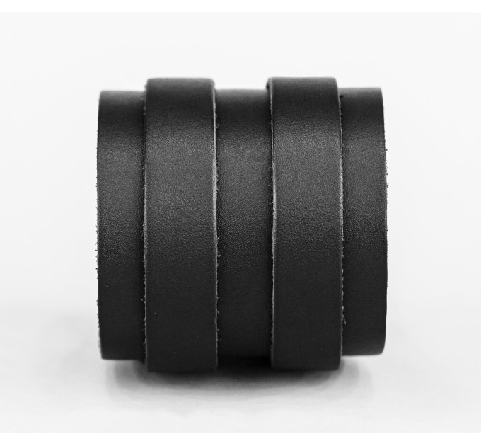 Leather cuff bracelet for men or women, code 8030