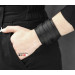 Leather cuff bracelet for men or women, code 8030st