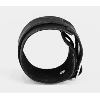 Leather cuff bracelet for men or women, code 8040