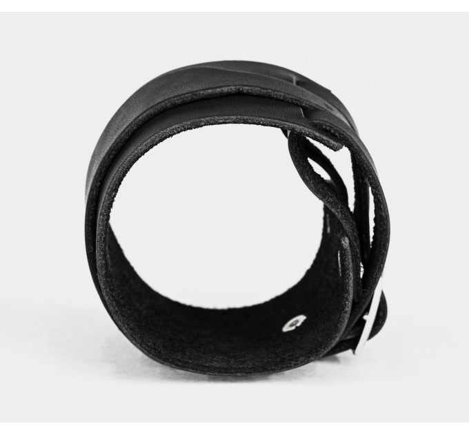 Leather cuff bracelet for men or women, code 8040