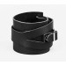 Leather cuff bracelet for men or women, code 8040