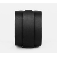 Leather cuff bracelet for men or women, code 8040